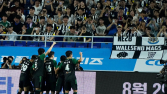 ‘김진규 선제골’ 팀 K리그, 뉴캐슬전 1-0 리드