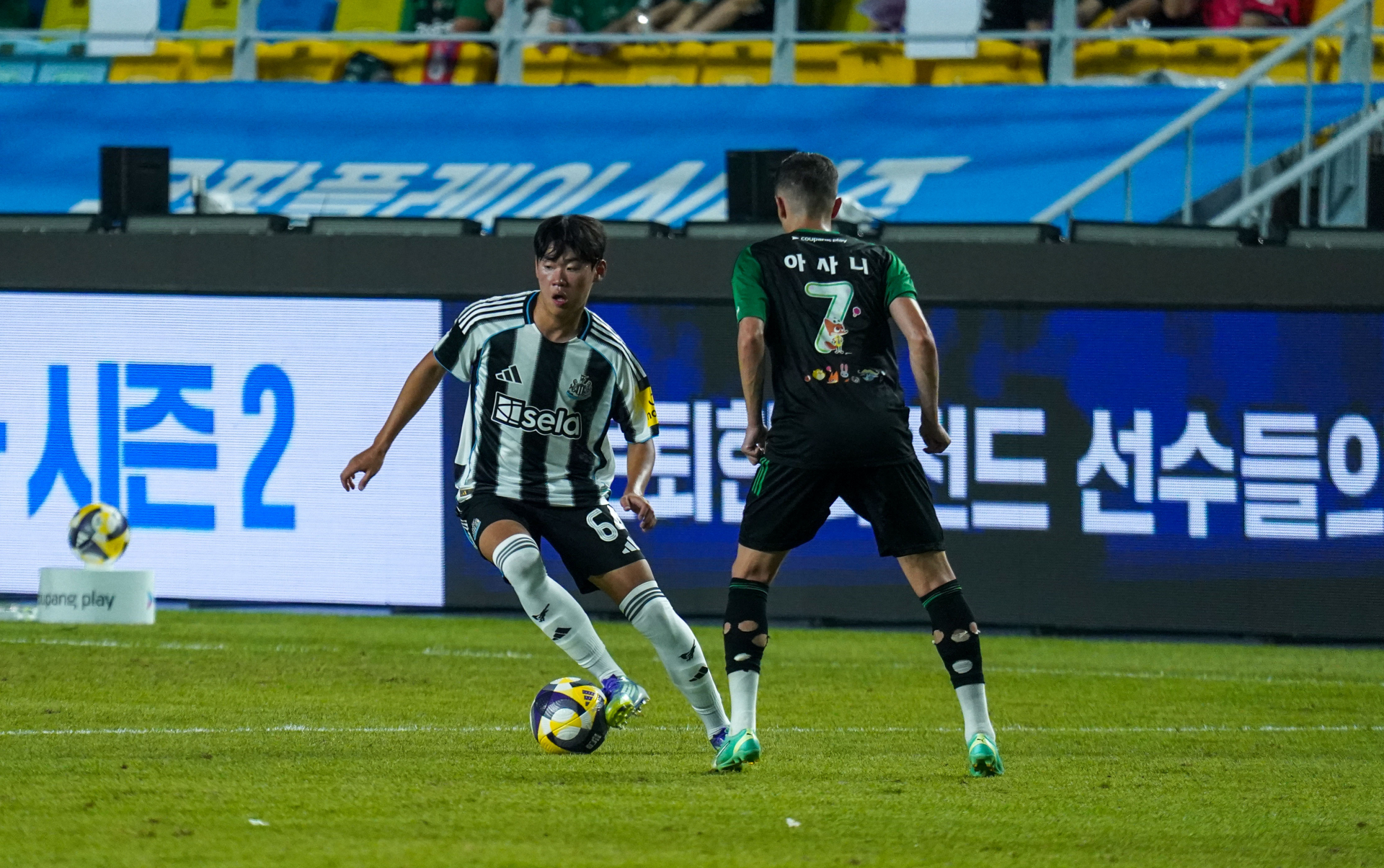 EPL ‘뉴캐슬 신예’ 박승수 데뷔…번뜩이는 움직임으로 눈도장