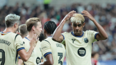 ‘야말·레반도프스키’ 바르샤 1군 상대로 선전…서울, 전반 2-3