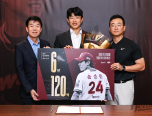 키움, ‘6년 120억 전액 보장’ 송성문과 비FA 다년계약 체결