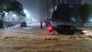 전남 무안에 시간당 142.1㎜ 물폭탄