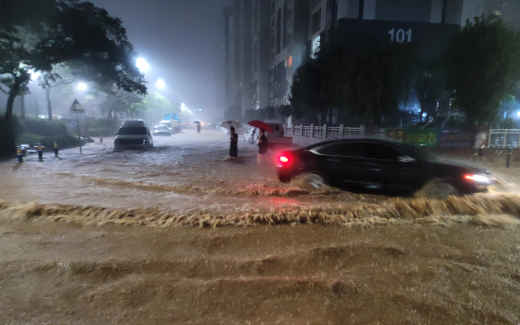 전남 무안에 시간당 142.1㎜ 물폭탄