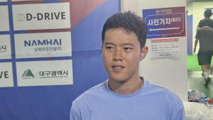 야말 상대한 정성원 “차원이 다른 선수…너무 좋은 경험했다” [쿠키 현장]