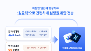 엠서클, 웰체크-이지스차트 연동 서비스 출시…“병원 업무 효율화”
