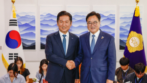 정청래, 국회의장·국무총리에 협력 요청…“이재명 정부 성공 위해”