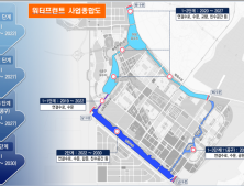 인천경제청, 송도 워터프런트 건설 완료시 국지성 폭우도 ‘끄떡없다’