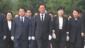 정청래, 노무현 전 대통령 묘역 참배…“잘 하겠습니다”