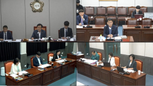태백시의회, 시 집행부 5개 부서 주요현안 논의
