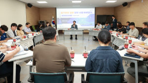 박동식 사천시장, 업무 수행 바로알기 '청렴 간담회' 개최...소통의 장 마련 