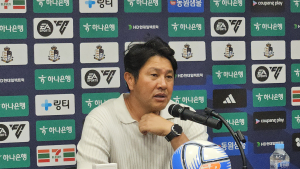 김도균 이랜드 감독 “승점 3점 중요한 상황…득점 못 해 아쉬워” [쿠키 현장]