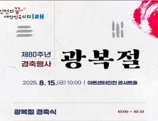 인천시, 오는 15일 광복 80주년 경축행사 개최...연계 행사도 진행