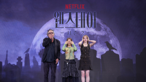 1위 못한 韓, 시즌2로 찾은 ‘웬즈데이’ 주역 “‘오겜’과 경쟁 안 해” [쿠키 현장]