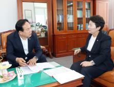 이권재 시장, 임이자 국회 기재위원장 만나 오산 현안사업 국비 지원 건의