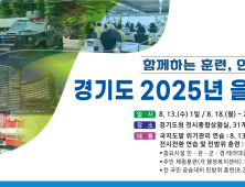 경기도, 비상대비태세 확립 위한 을지연습 18~21일 시행
