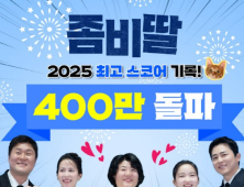 ‘좀비딸’ 400만 관객 돌파…2025년 최고 흥행작