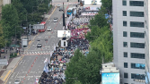 광복절 서울 도심 곳곳 진보·보수 단체 집회…1만여명 모였다