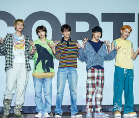 ‘방탄 동생’ 코르티스 데뷔 “방탄·투바투 응원과 조언해 줘” [쿠키포토]