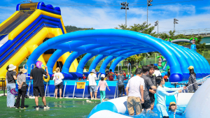 문경시, 여름철 물놀이 축제에 2만 2천명 방문 ‘성료’…도심 속 피서지 자리매김