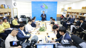 유희태 완주군수, 통합 공론화 성과 발표 “군민이 최종 결정”