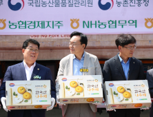 나주배 올 첫 미국행…원항배 110톤 선적