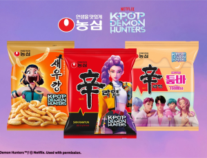 ‘케데헌’서 튀어나온 신라면·새우깡…농심, 캐릭터 제품 출시