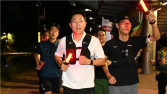 오세훈, ‘서울 러닝 순찰대’와 홍제천 일대 순찰