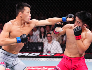 ‘스턴건’ 김동현 제자 김상욱, UFC 결승서 마르 판과 대결…“둘 중 하나는 KO”