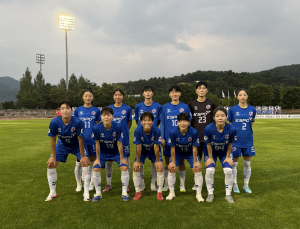 KSPO 여자축구단, 수원FC위민 제압…WK리그 ‘독주’